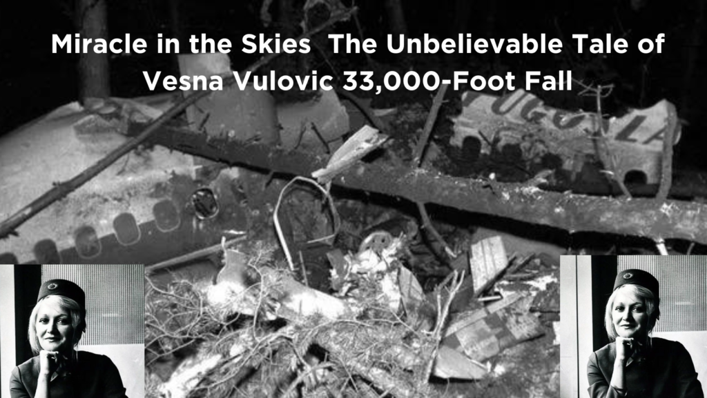 The Unbelievable Tale of Vesna Vulovic's 33,000-Foot Fall